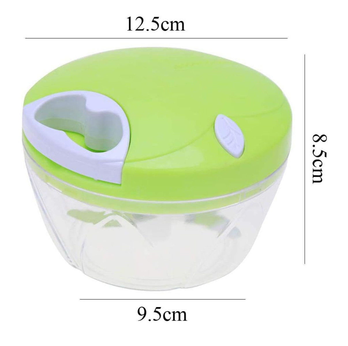 Miniatura 5 de Mini Picador Triturador Alimentos Manual